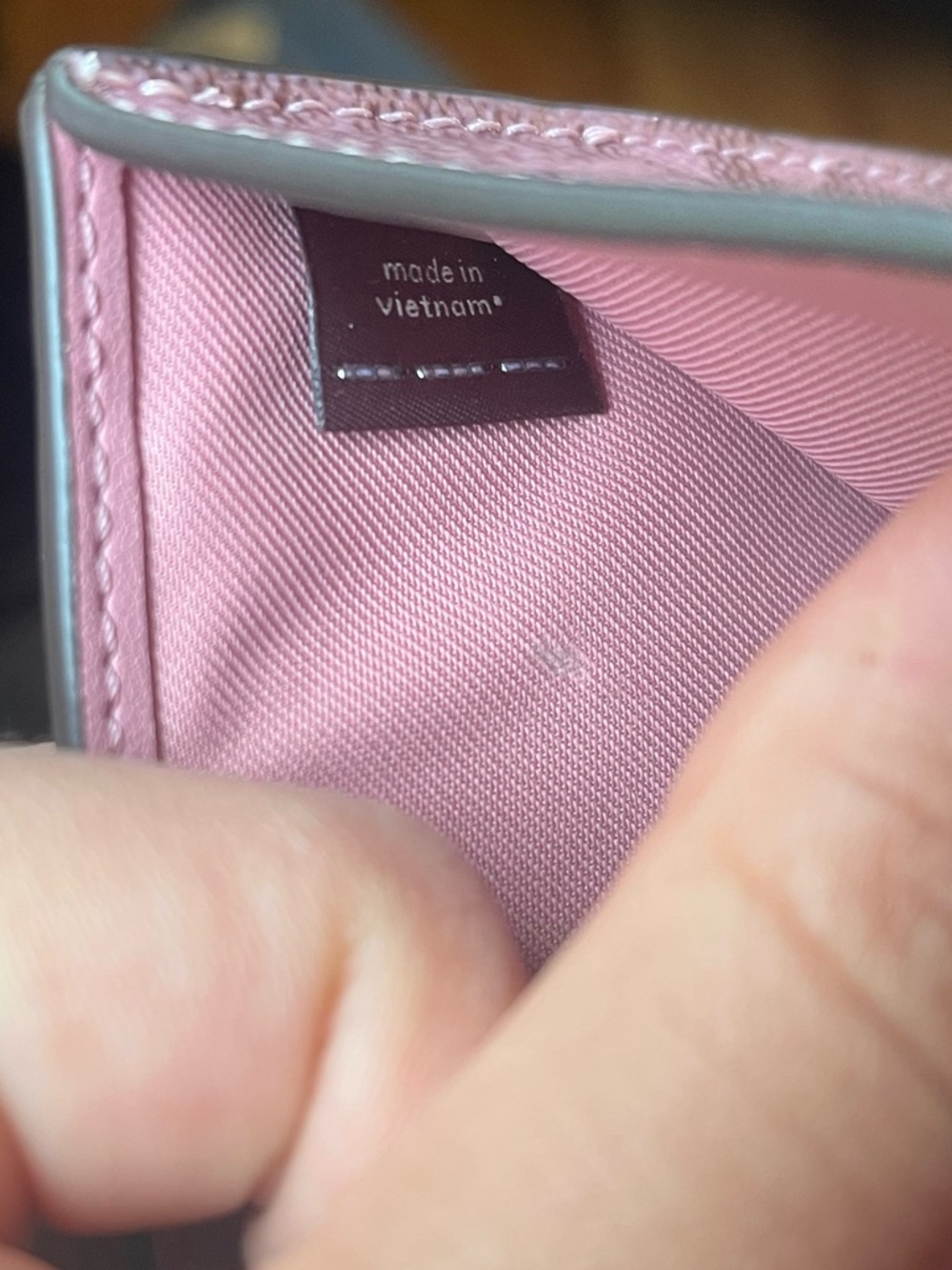 Coach Metallic Pink Women's Wallet - Picture 10 of 10